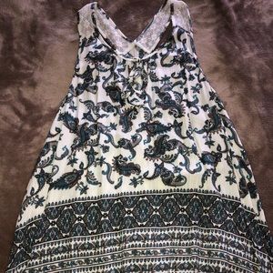 Nordstrom floral Tank Top